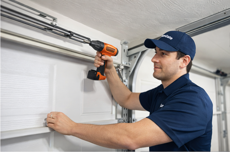 OpenGate technician at work